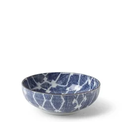 Outlet MIYA Company Aizome Hishi 5" Shallow Bowl