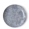 Online MIYA Company Aizome Mums 8.5" Plate