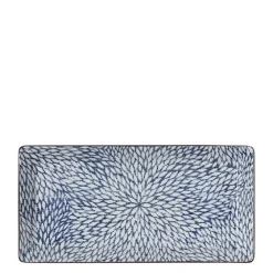 Best MIYA Company Aizome Mums Rectangle Plate