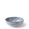 Discount MIYA Company Aizome Mums 5" Shallow Bowl