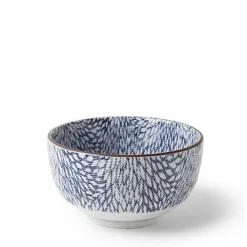 Clearance MIYA Company Aizome Mums 5" Soup Bowl
