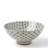 Sale MIYA Company Antique Kimono Lattice Bowl 5-5/8"