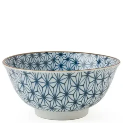 Clearance MIYA Company Asanoha Colors 5.75" Bowl - Blue