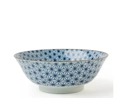 Outlet MIYA Company Asanoha Colors 7.25" Bowl - Blue