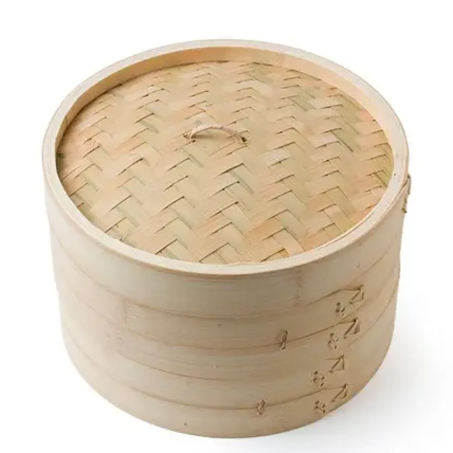 MIYA Company Bamboo Steamer Set 10"