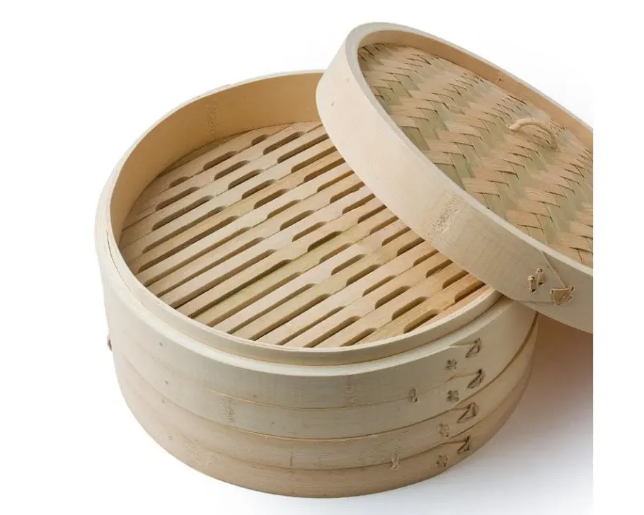 Sale MIYA Company Bamboo Steamer Set 12"