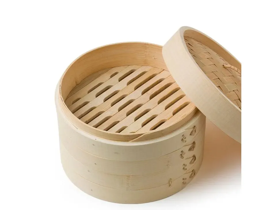 Discount MIYA Company Bamboo Steamer Set 8"