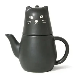 Outlet MIYA Company Black Cat Tea Set
