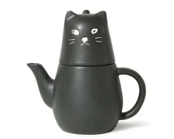 Outlet MIYA Company Black Cat Tea Set