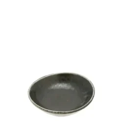 Online MIYA Company Black Cosmos Shell Sauce Dish 3-1/4"