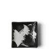 MIYA Company Black & White Brush Small Plate