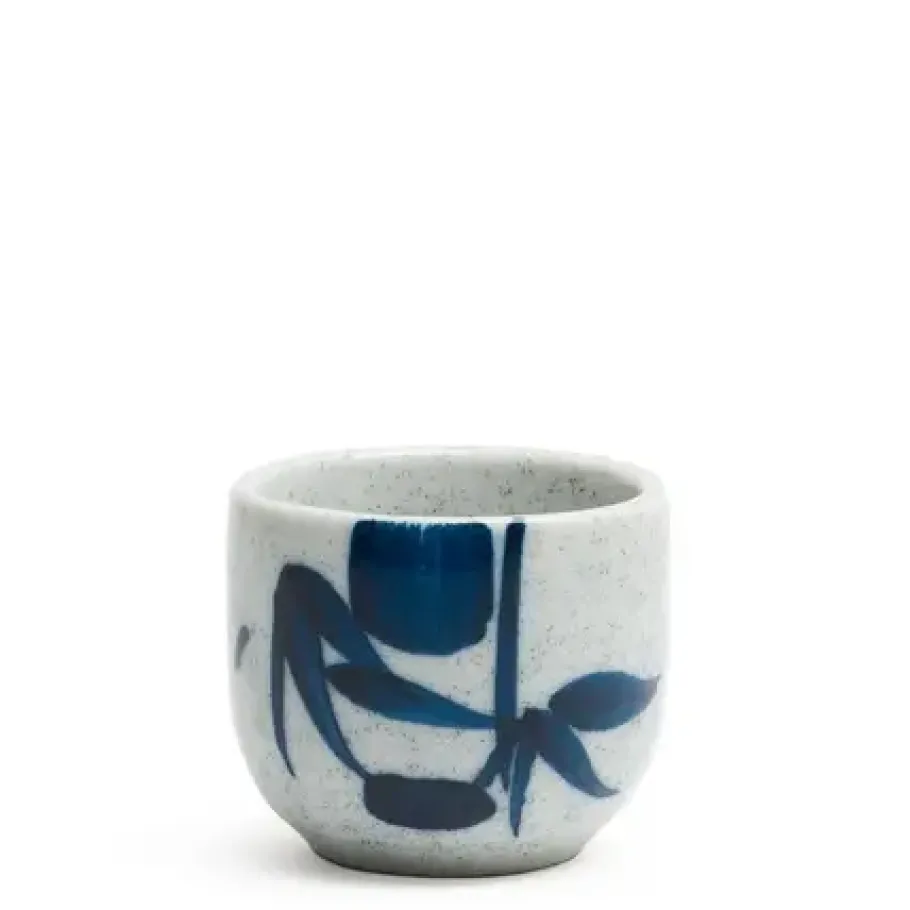 Hot MIYA Company Blue Bamboo 1.2 Oz. Sake Cup