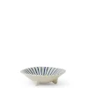 Outlet MIYA Company Blue Brown Tokusa 4" Bowl