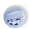 Online MIYA Company Blue Cat Playing Plate