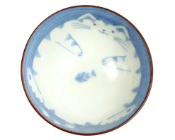 Outlet MIYA Company Blue Cat Rice Bowl