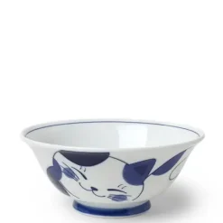 Online MIYA Company Blue Cats 7.5" Bowl