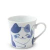 Discount MIYA Company Blue Cats 9 Oz. Mug