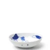 Outlet MIYA Company Blue Cats 5" X 3.75" Oval Bowl