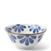 Outlet MIYA Company Blue Flower 5.75" Bowl
