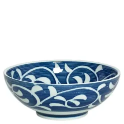 Online MIYA Company Blue Karakusa 8.25" Bowl