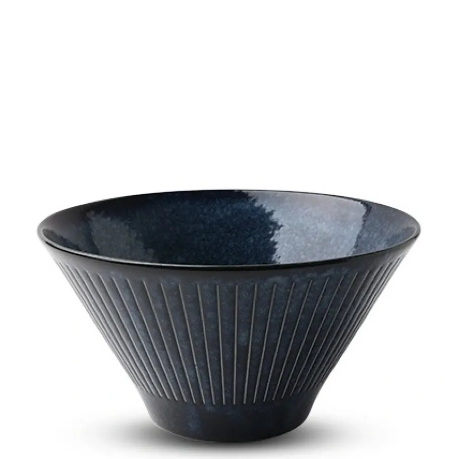New MIYA Company Blue Namako Tokusa 7.25" Bowl