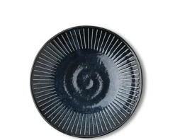 New MIYA Company Blue Namako Tokusa 6.25" Plate