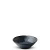 MIYA Company Blue Namako Tokusa 4.5" Shallow Bowl