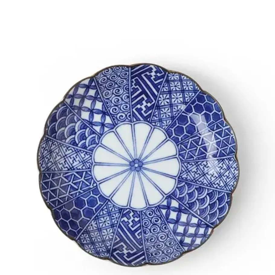 Hot MIYA Company Blue Nishiki 6.25" Plate