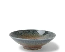 Outlet MIYA Company Blue Sand Crackle Bowl 9-1/2"