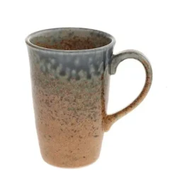 Clearance MIYA Company Blue Sand Crackle Mug