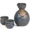 Discount MIYA Company Blue Splatter Sake Set