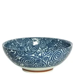 Outlet MIYA Company Blue Vines 8.25" Bowl