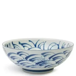 Sale MIYA Company Blue Wave 8.25" Bowl