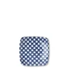 Hot MIYA Company Blue & White Ichimatsu 3.5" Plate