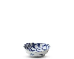 Clearance MIYA Company Blue & White Karakusa 3.75" Sauce Dish