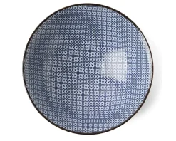New MIYA Company Blue & White Mosaic 9.75