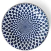 Best MIYA Company Blue & White Rain 11" Plate