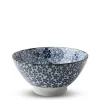 Best MIYA Company Blue & White Sakura 7" Noodle Bowl