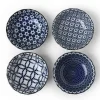 MIYA Company Blue & White Sauce Dish Set