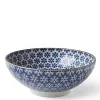 Sale MIYA Company Blue & White Snowflake 8.25" Bowl