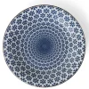 Best MIYA Company Blue & White Snow 11" Plate