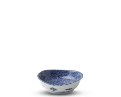 Best MIYA Company Blue & White Waves 3.75" Sauce Dish