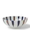 Best MIYA Company Bowl Brown Indigo Spokes 8-3/8"