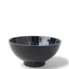 MIYA Company Bowl Focus Lapis Floral 7-3/4"