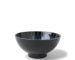MIYA Company Bowl Focus Lapis Floral 7-3/4"