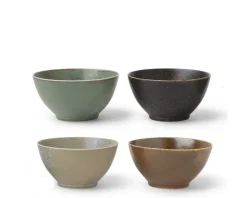 Sale MIYA Company Bowl Set Pacific Forest Matte 4-5/8
