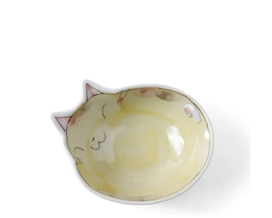 Hot MIYA Company Bowl Tabby Cat