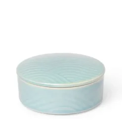 MIYA Company Bowl With Cover Himari Lt Blue