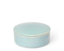 MIYA Company Bowl With Cover Himari Lt Blue