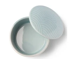 MIYA Company Bowl With Cover Himari Lt Blue